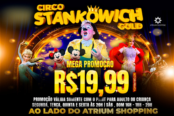 Circo Stankowich Gold Apresenta Disney Magic Show