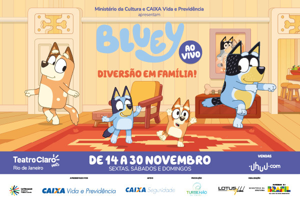 Bluey Ao Vivo