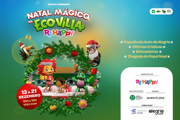 Natal Mágico na Ecovilla Ri Happy