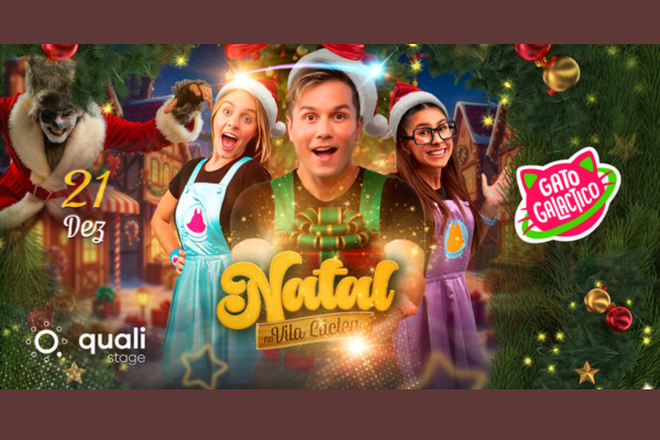 Gato Galáctico Natal na Via Láctea