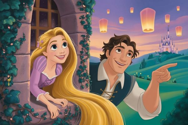 Uma Aventura de Rapunzel