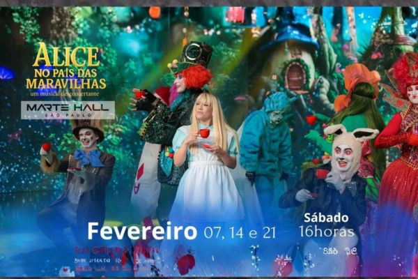 Alice no País das Maravilhas – Um Musical Desconcertante