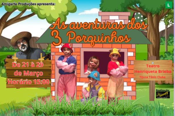 As Aventuras dos Três Porquinhos