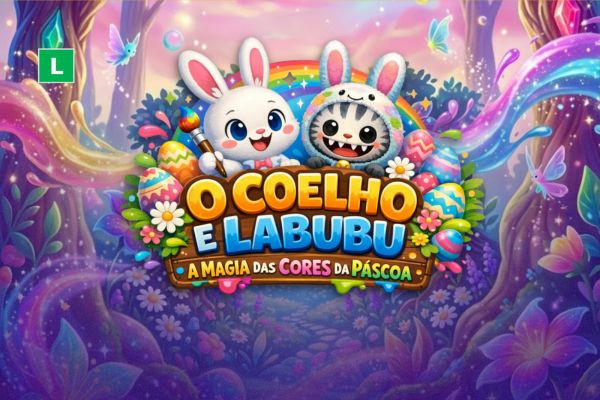 O Coelho e Labubu A Magia das Cores da Páscoa
