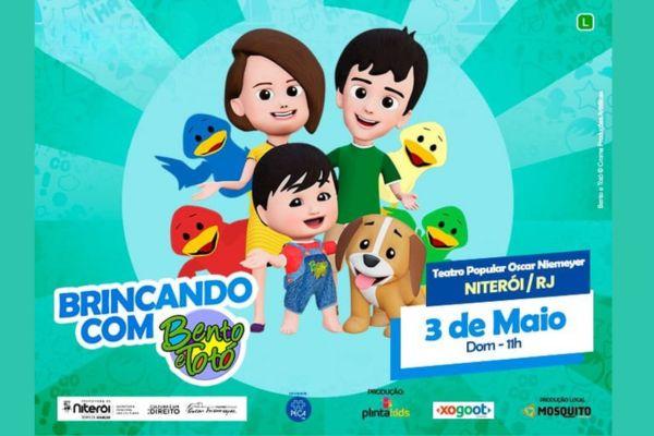 Brincando com Bento e Totó