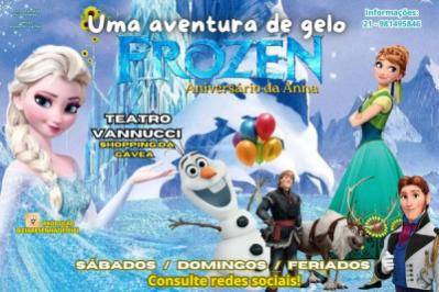 Frozen, Uma Aventura de Gelo - Aniversário de Anna