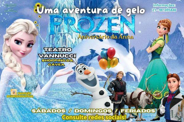 Frozen, Uma Aventura de Gelo - Aniversário de Anna
