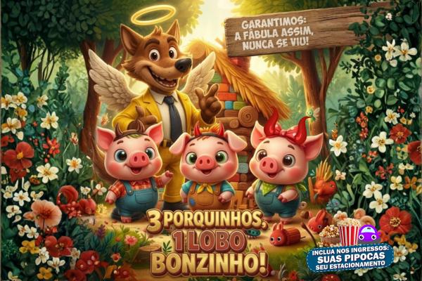 Três Porquinhos, Um Lobo Bonzinho