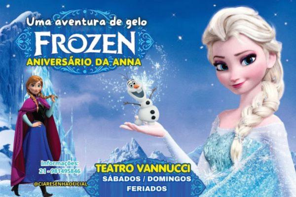 Frozen, Uma Aventura de Gelo - Aniversário de Anna