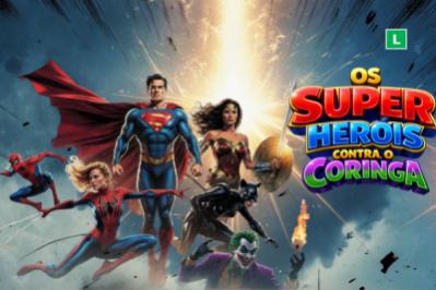 Os Super Heróis Contra o Coringa