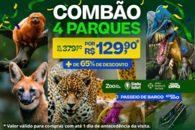 Combão 4 Parques Zoo SP