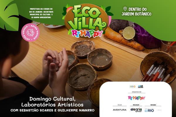 Domingo Cultural, Laboratórios Artísticos - Carimbos e Tintas Naturais