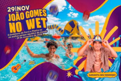 João Gomes ao vivo no Wet´n Wild