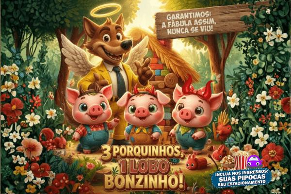 Três Porquinhos, Um Lobo Bonzinho