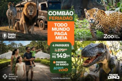 Combão 4 Parques Zoo SP