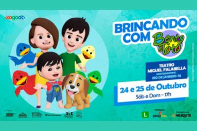Brincando com Bento e Totó