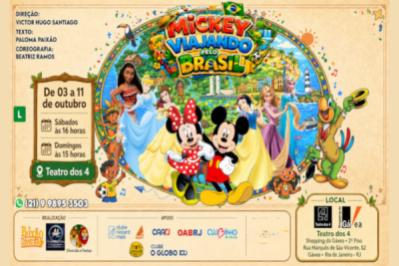 Mickey Viajando pelo Brasil
