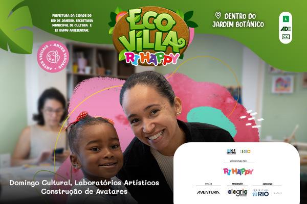 Domingo Cultural, Laboratórios Artísticos – Construção de Avatares