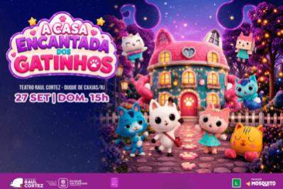 A casa encantada dos gatinhos