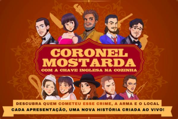 Coronel Mostarda Com a Chave Inglesa Na Cozinha
