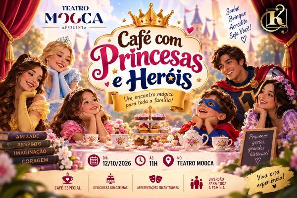 Café com Princesas e Heróis