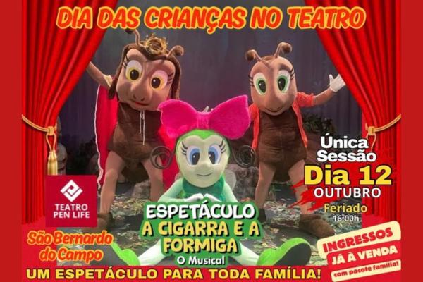 A Cigarra e a Formiga - O Musical