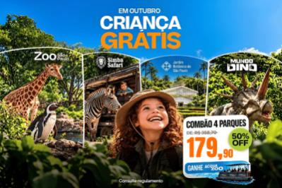 Combão 4 Parques Zoo SP