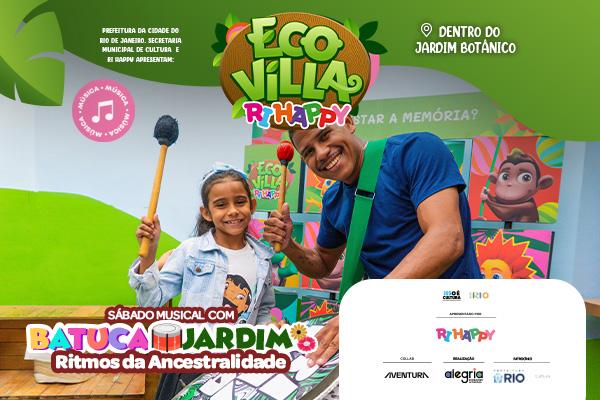 Sábado Musical, com Batuca Jardim - Ritmos da Ancestralidade