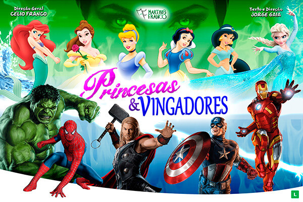 Princesas & Vingadores