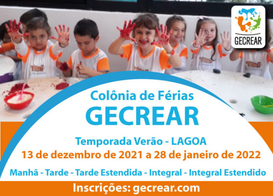 Colônia de Férias Gecrear - Lagoa
