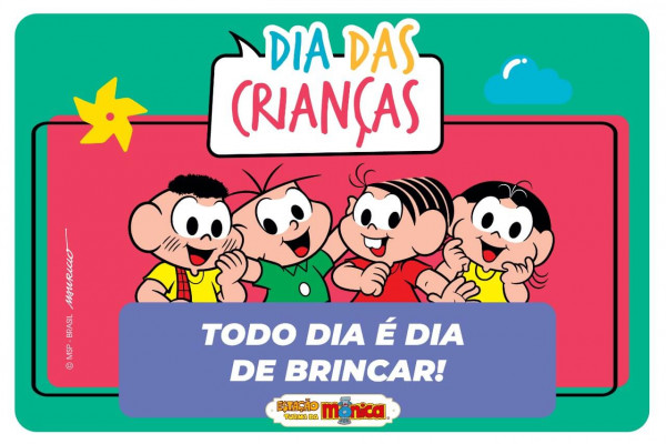 Dia das Crianças na Estação Turma da Mônica