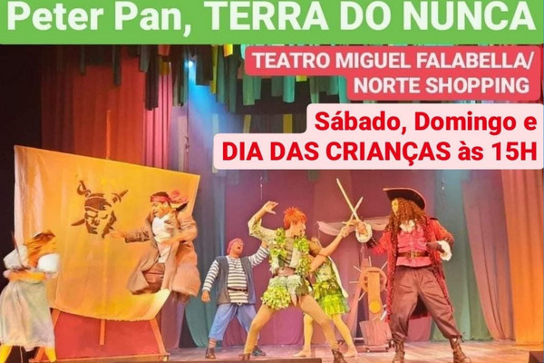 Peter Pan em Terra do Nunca