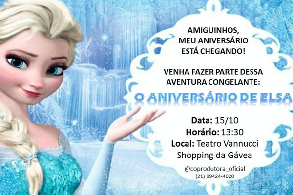 O Aniversário de Elsa