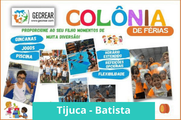 Colônia de Férias Gecrear - Tijuca Batista