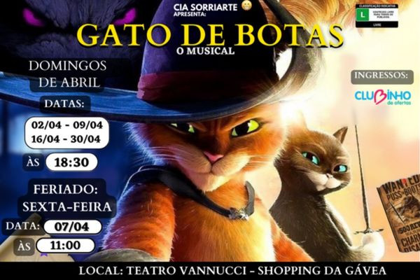 Gato de Botas - O Musical