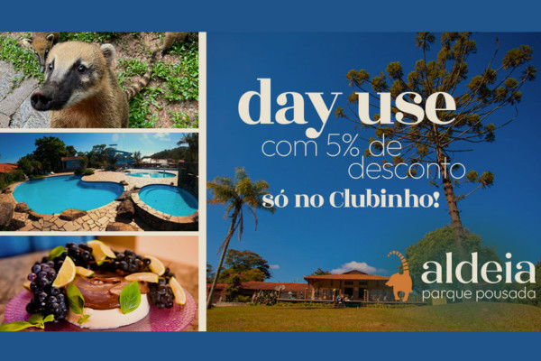 Day Use no Aldeia Parque Pousada