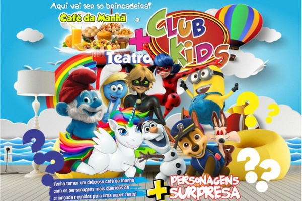 Café da Manhã + Club Kids