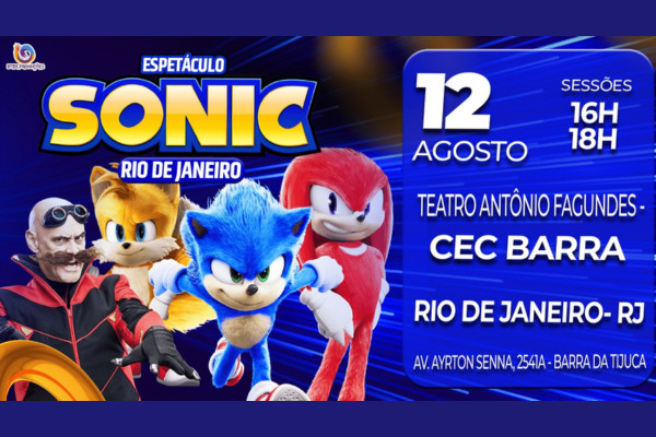 Sonic, Uma Nova Aventura ao Vivo