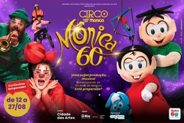 Circo Turma da Mônica - Mônica 60