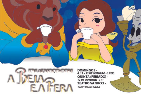 Um Almoço com a Bela e a Fera