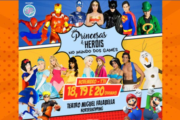 Princesas e Heróis no Mundo dos Games