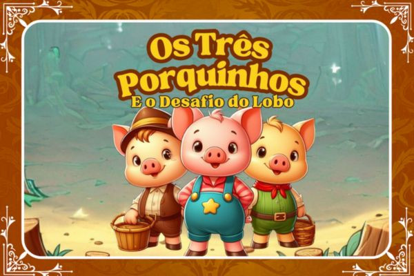 Os Três Porquinhos e o Desafio do Lobo