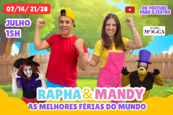 Rapha & Mandy em "As Melhores Férias do Mundo"