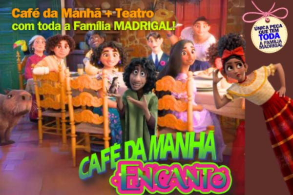 Café da Manhã Encanto no Teatro