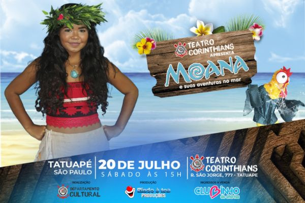 Moana e suas Aventuras no Mar