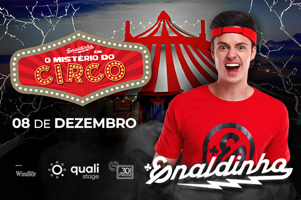 Enaldinho em "O Mistério do Circo"