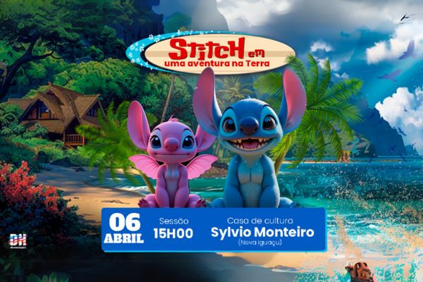 Stitch em "Uma Aventura na Terra"