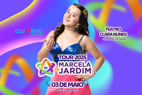 Turnê Chicletinho da Cantora Marcela Jardim