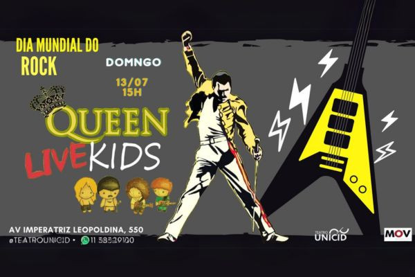 Queen Live Kids - Especial Dia Mundial do Rock