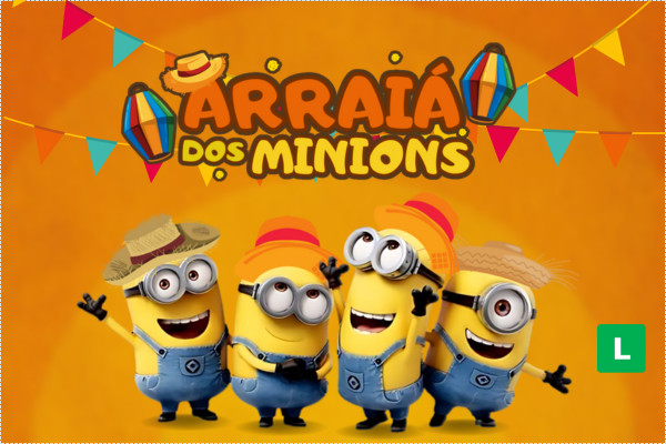 Arraiá dos Minions
